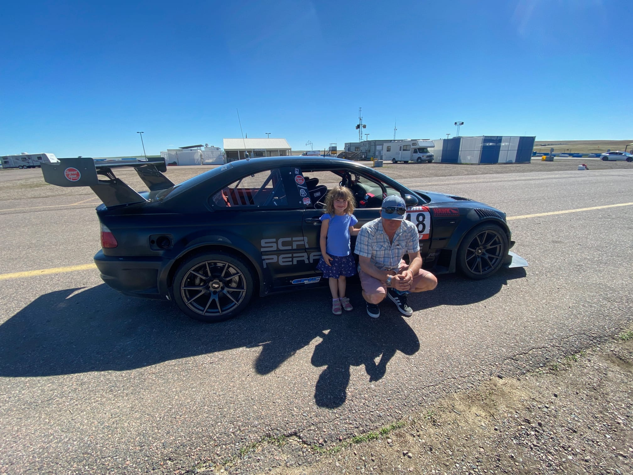 Sweet Spot BMW M4 side paddock