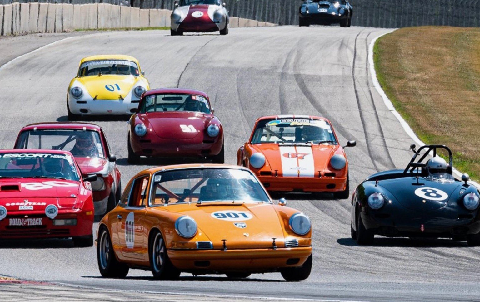 Vintage racing grid
